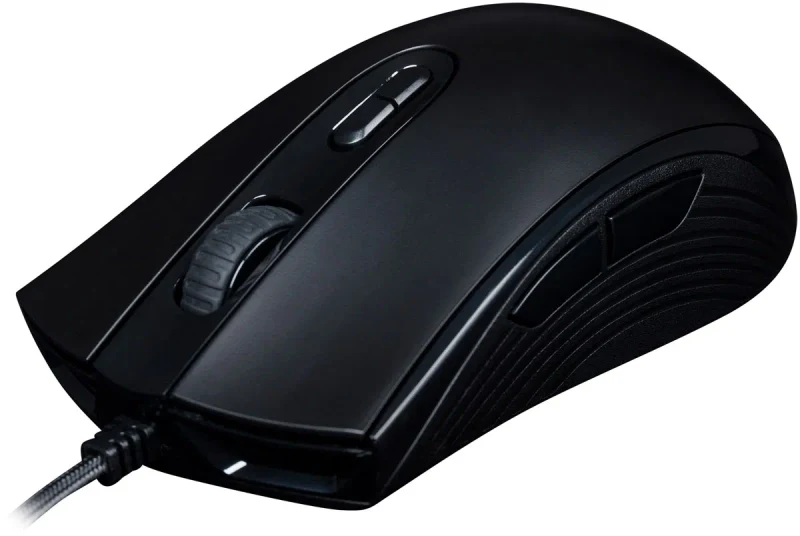 HYPERX Pulsefire Core Gaming Mouse, Black, 400–6200 DPI, 4 DPI presets, Pixart 3327 sensor, RGB Logo 4