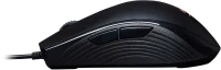 HYPERX Pulsefire Core Gaming Mouse, Black, 400–6200 DPI, 4 DPI presets, Pixart 3327 sensor, RGB Logo 3