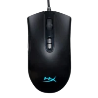 HYPERX Pulsefire Core Gaming Mouse, Black, 400–6200 DPI, 4 DPI presets, Pixart 3327 sensor, RGB Logo