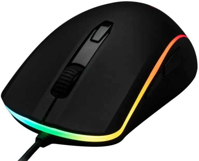 HYPERX Pulsefire SURGE Gaming Mouse, Black dynamic 360° RGB effects 2