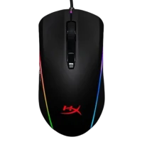 HYPERX Pulsefire SURGE Gaming Mouse, Black dynamic 360° RGB effects