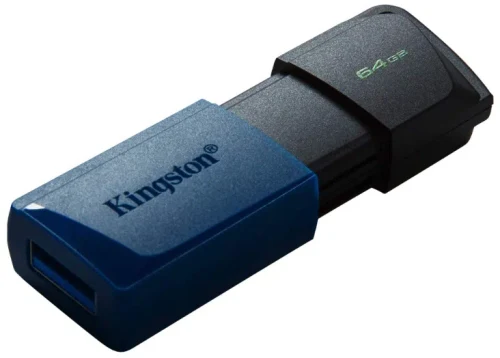 USB Flash Drive Kingston DataTraveler Exodia 64Gb, Negru/Albastru