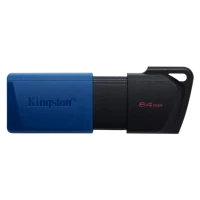 USB Flash Drive Kingston DataTraveler Exodia 64Gb, Negru/Albastru