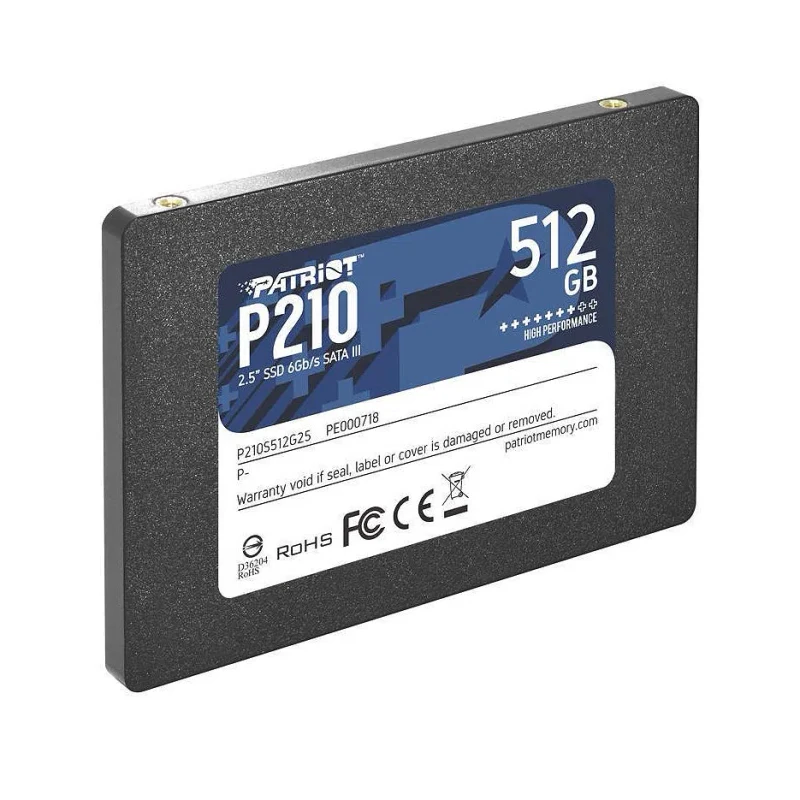 2,5" SSD Patriot P210 512GB 3