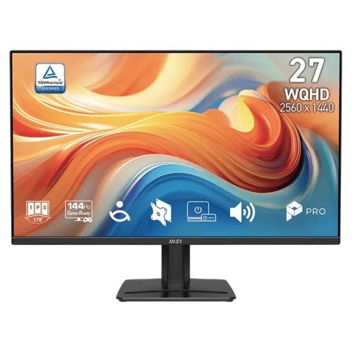 Монитор 27" MSI PRO MP275Q E14, 2560 x 1440, 144 Гц, Black