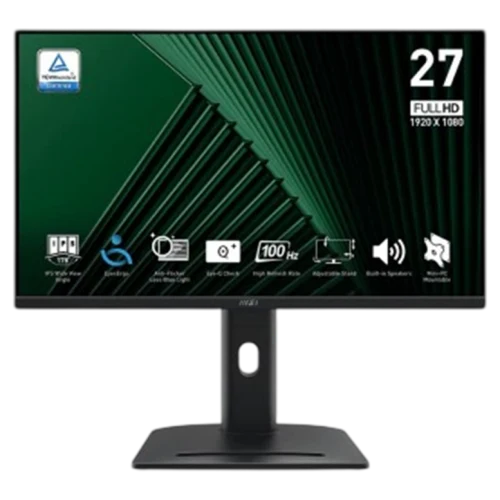 Монитор 27" MSI PRO MP275PG, 1920 x 1080, 100 Гц, Black