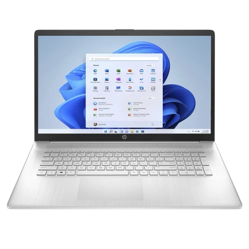 Laptop HP Pavilion 17, Ryzen 7 5700U, 16 GB/512 GB, Natural Silver