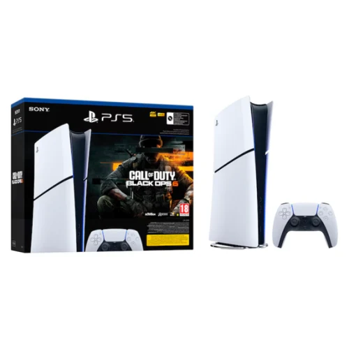 Игровая консоль Sony PlayStation 5 Slim Digital Edition Call of Duty Black Ops 6 Bundle, 1 ТБ SSD, Белый