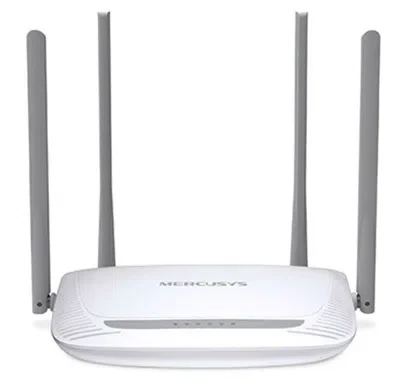 MERCUSYS MW325R  N300 Wireless Router, 300Mbps on 2.4GHz, 802.11n/b/g, 1 WAN + 3 LAN, 4 fixed antennas (provide up to 500m2 of wireless coverage)