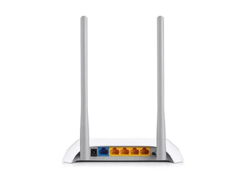 TP-LINK TL-WR840N  N300 Wireless Router, Broadcom, 2T2R, 300Mbps on 2.4GHz, 802.11n/b/g, 1 WAN + 4 LAN, 2 fixed antennas