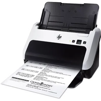 HP ScanJet Pro 3000 s2, Sheetfed, White/Black, Up to 20 ppm/40 ipm (300 dpi), up to 1000 pages daily, 50 sheets ADF, Single pass E-Duplex, Ultrasonic Multifeed detection, Hi-Speed USB 2.0