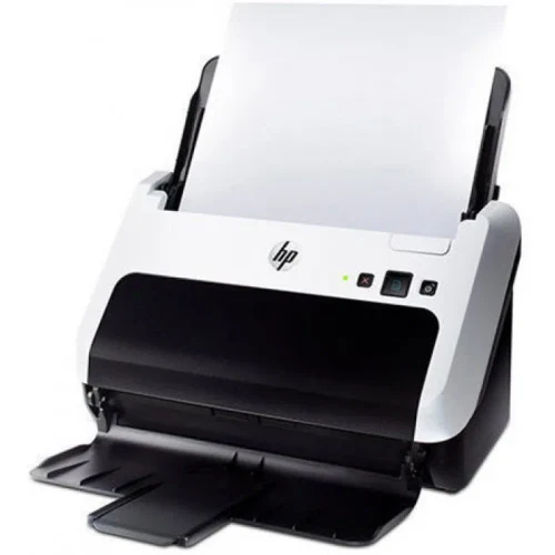 HP ScanJet Pro 3000 s2, Sheetfed, White/Black, Up to 20 ppm/40 ipm (300 dpi), up to 1000 pages daily, 50 sheets ADF, Single pass E-Duplex, Ultrasonic Multifeed detection, Hi-Speed USB 2.0