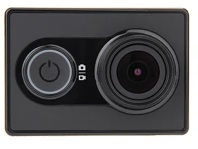 Xiaomi Yi Action Camera, Black, Video Resolutions: 1080p@60fps, 155°, Ambrella A7LS, Sensor:16MPx Sony (Exmor R BSI CMOS), Microphone, WiFi, Bluetooth, Battery 1010mAh, up to 100 minutes, 70g (includes Selfie Stick, BT Remote Control)