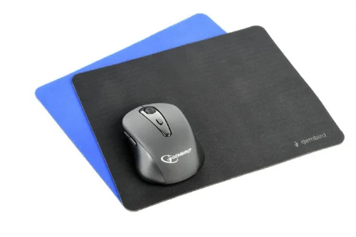 Gembird Mouse pad MP-S-MX, SBR rubber, Colors: Black, Grey or Blue