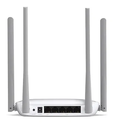MERCUSYS MW325R  N300 Wireless Router, 300Mbps on 2.4GHz, 802.11n/b/g, 1 WAN + 3 LAN, 4 fixed antennas (provide up to 500m2 of wireless coverage)