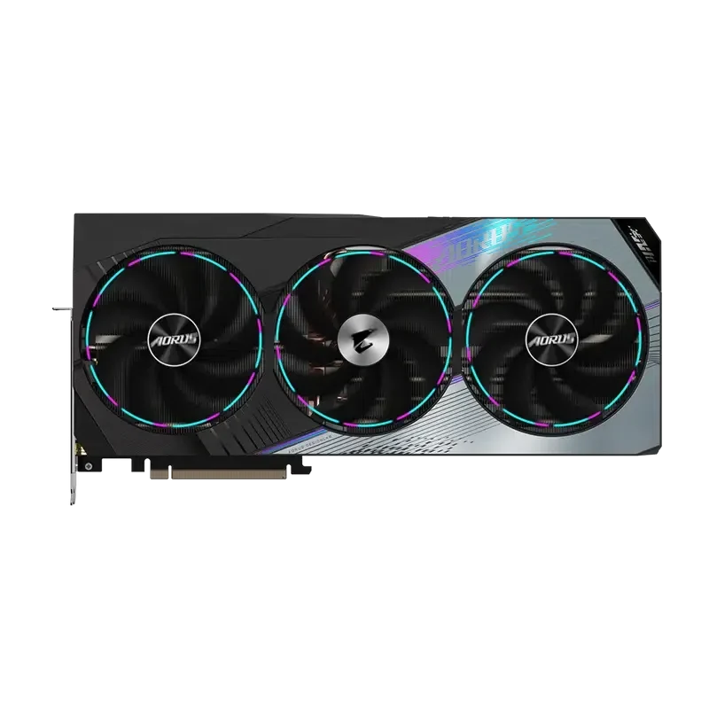 Видеокарта Gigabyte AORUS GeForce RTX 4080 MASTER, Черный/Серый 6