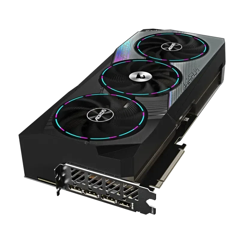 Видеокарта Gigabyte AORUS GeForce RTX 4080 MASTER, Черный/Серый 5