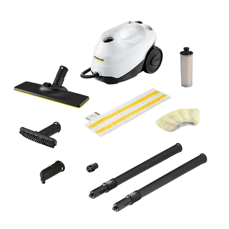 Пароочиститель Karcher SC 3 EasyFix + Комплект круглых щеток 2.863-264.0, Белый 4