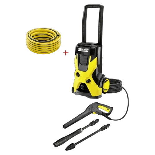 Минимойка высокого давления Karcher K 5 Basic + Шланг PrimoFlex 1/2, Yellow