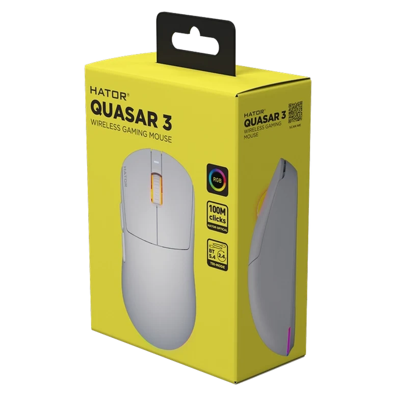 Mouse HATOR Quasar 3, White 7