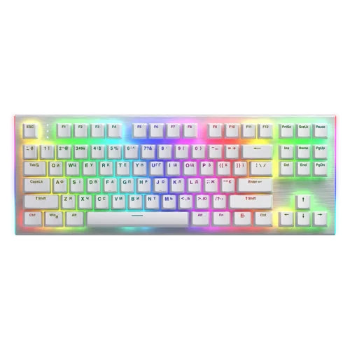 Клавиатура HATOR Gravity X TKL, Проводное, Белый