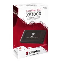Внешний портативный SSD накопитель Kingston XS1000 BoC, 1 ТБ, Black 3