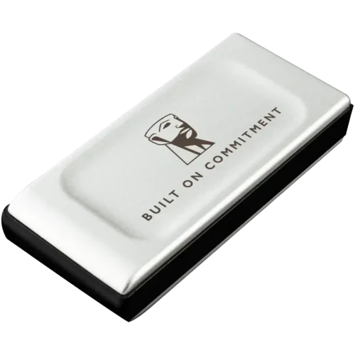 Внешний портативный SSD накопитель Kingston XS2000 BoC, 1 ТБ, Silver