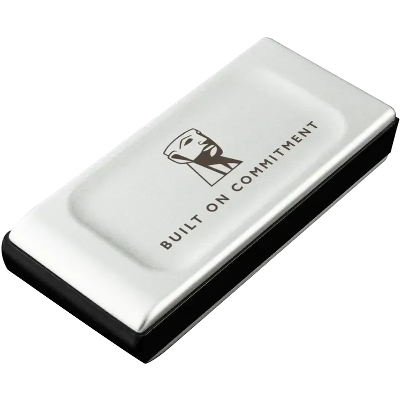 Внешний портативный SSD накопитель Kingston XS2000 BoC, 1 ТБ, Silver 2