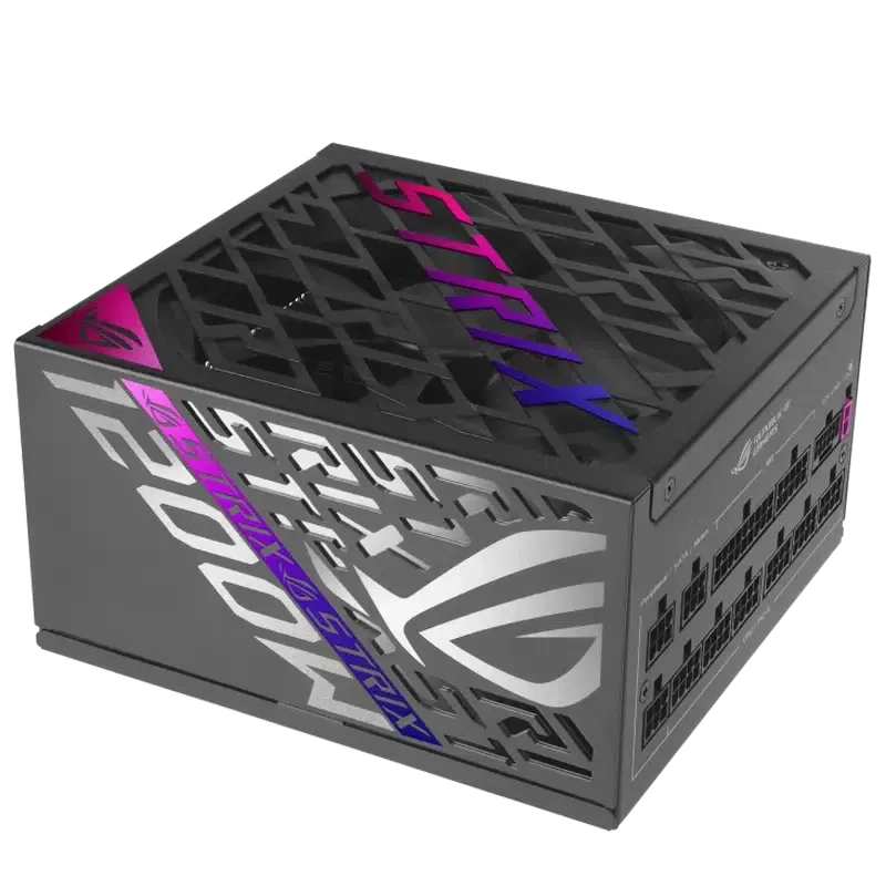 Блок питания для компьютеров ASUS ROG Strix 1200W, Черный 4