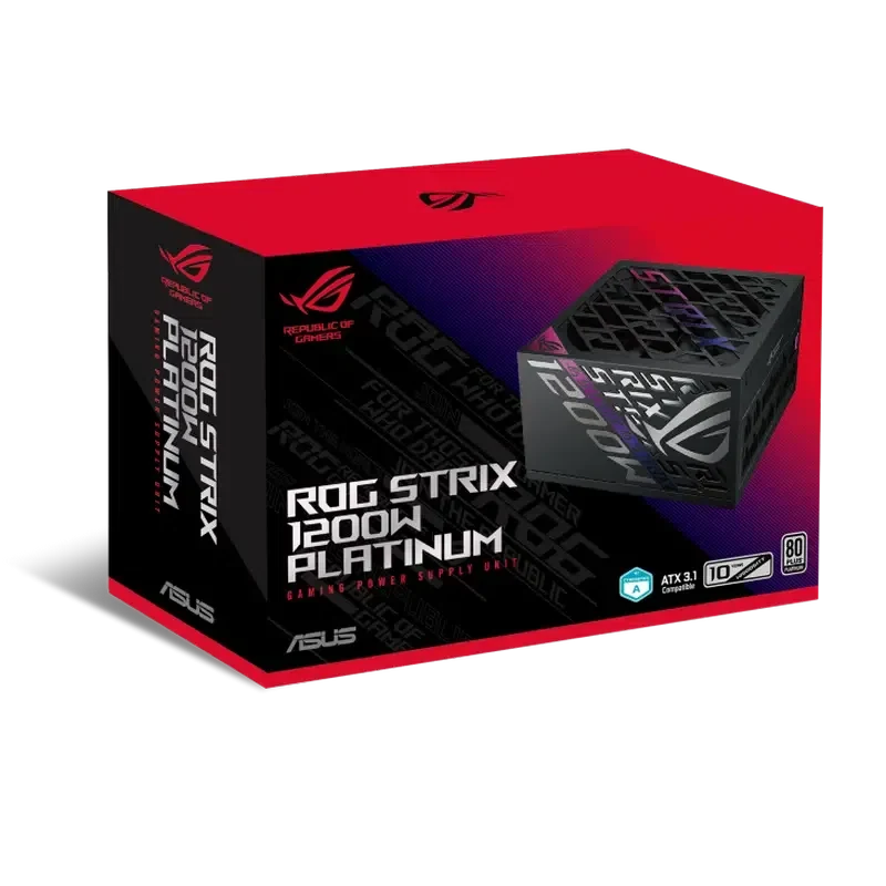 Блок питания для компьютеров ASUS ROG Strix 1200W, Черный 16