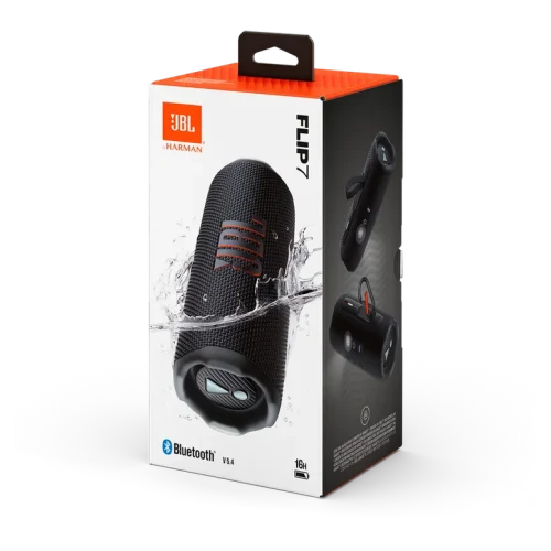 Boxă portabilă JBL Flip 7, Negru