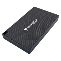 Внешний портативный SSD накопитель Verbatim Metal MINI, 512 ГБ, Черный
