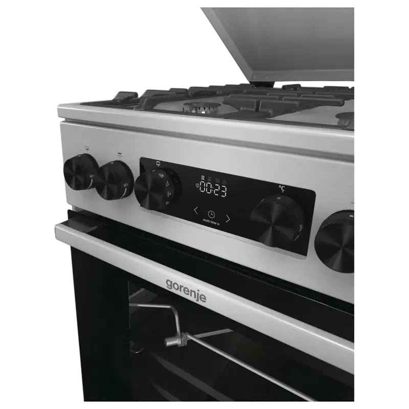 Комбинированная плита Gorenje GKS5C71XF, Silver 10