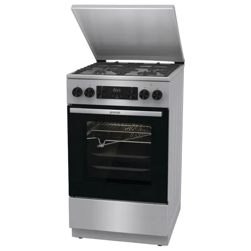 Комбинированная плита Gorenje GKS5C71XF, Silver 3