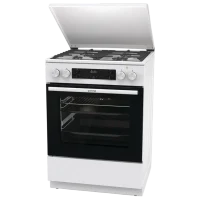 Комбинированная плита Gorenje GKS6C71WF, White 4