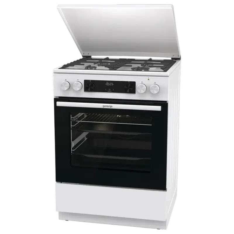 Комбинированная плита Gorenje GKS6C71WF, White 4