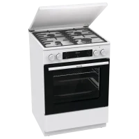 Комбинированная плита Gorenje GKS6C71WF, White 3