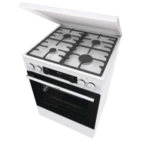 Комбинированная плита Gorenje GKS6C71WF, White 5