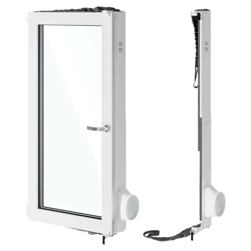 Kit de instalare pentru apart de aer conditionat mobil Electrolux EWKIT5, Alb