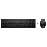 Клавиатура и мышь HP 655, Беспроводное, Чёрный