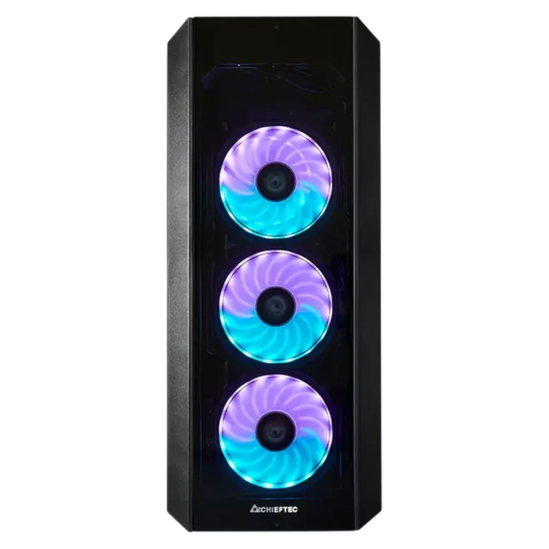 Корпус для ПК Chieftec GL-03B-UC-OP Mid-Tower, Черный 5
