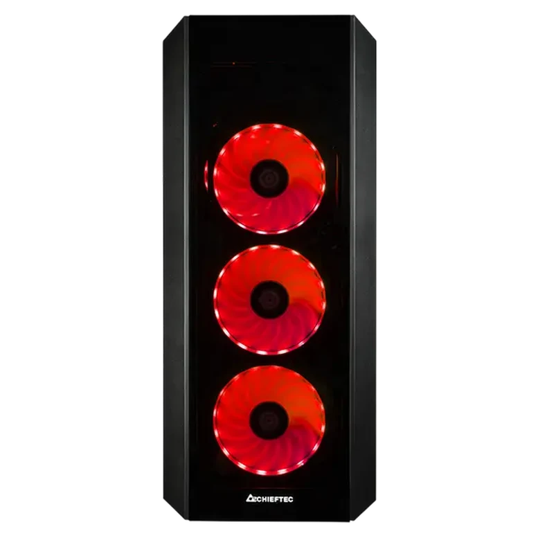 Корпус для ПК Chieftec GL-03B-UC-OP Mid-Tower, Черный 4