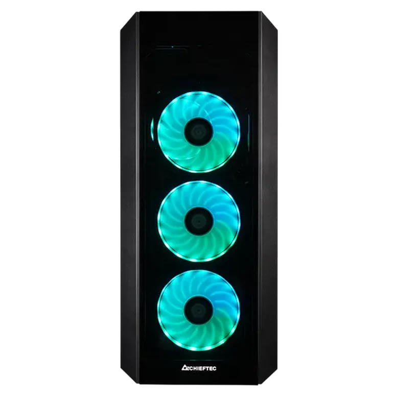 Корпус для ПК Chieftec GL-03B-UC-OP Mid-Tower, Черный 3