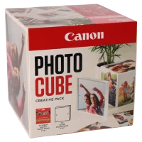 Cub foto Canon + PP-201 5x5” Hârtie Glossy II (40 file) și ramă