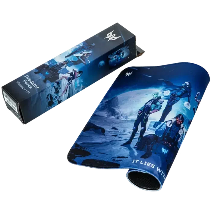 Игровой коврик для мыши Acer Predator PMP450, Medium, Blue 3