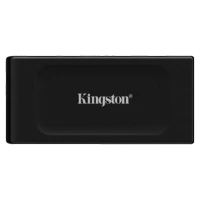 Внешний портативный SSD накопитель Kingston XS1000, 1ТБ, Черный