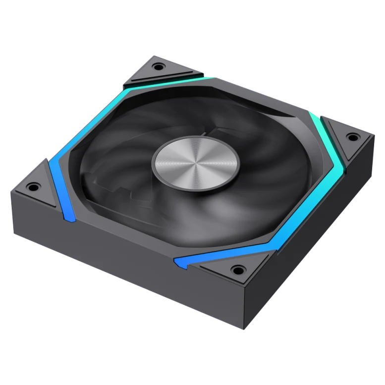 Ventilator PC Gamemax FN12A-N2, 120 mm, Negru 4