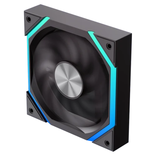 Ventilator PC Gamemax FN12A-N2, 120 mm, Negru