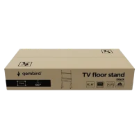 Кронштейн для телевизора Gembird TVS-86F-02, Черный 5