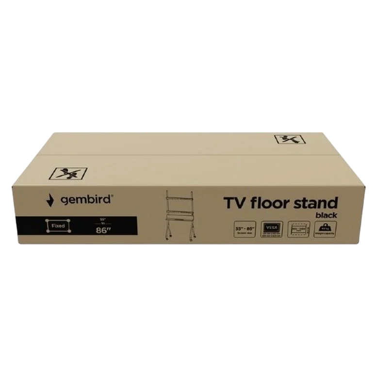 Кронштейн для телевизора Gembird TVS-86F-02, Черный 5